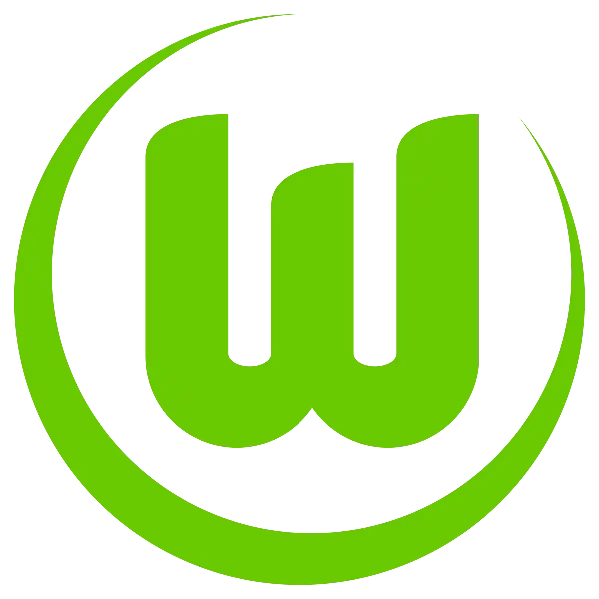 VFL Wolfsburg Club Logo Germany Bundesliga